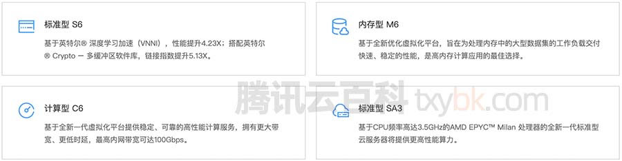 腾讯云第六代云服务器