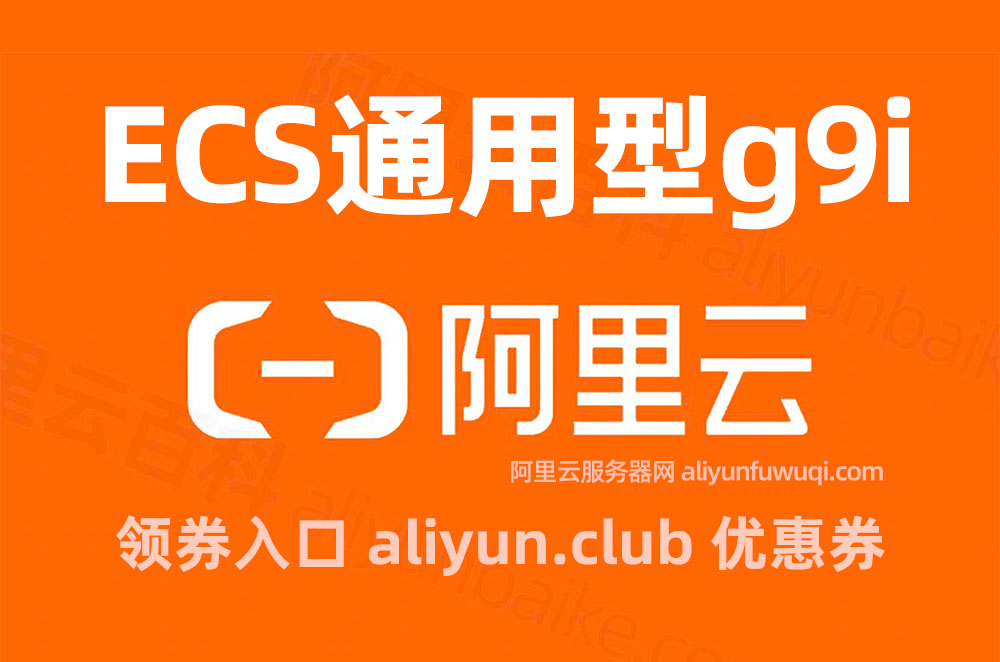 阿里云服务器ECS通用型g9i实例